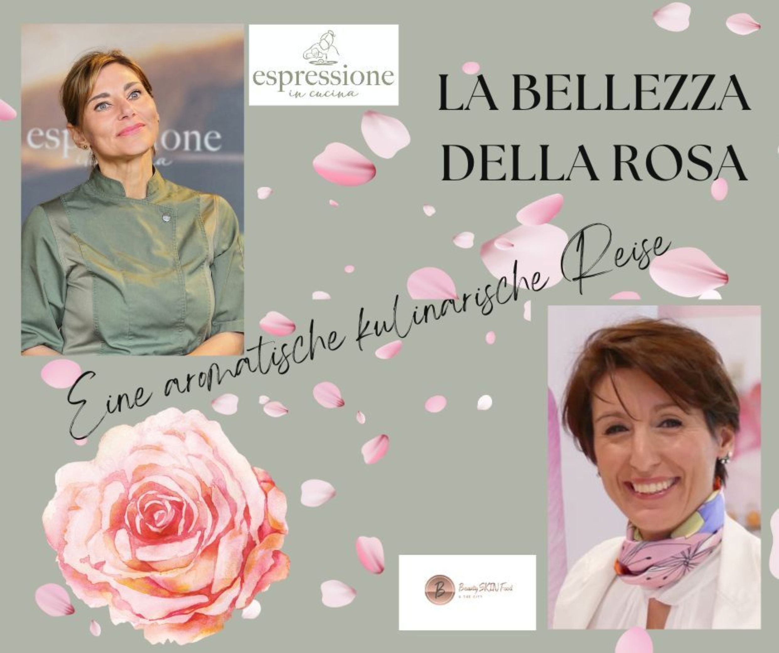 Workshop | La Bellezza della Rosa – Eine aromatische kulinarische Reise für Haut & Sinne | 11.11.2025 | 18:30Uhr